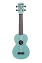 Waterman Soprano Composite Ukulele Aqua Mist, with Bag